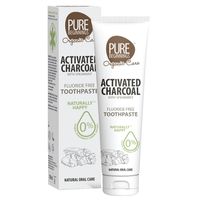 Pure Beginnings Activated Charcoal Toothpaste - Spearmint 